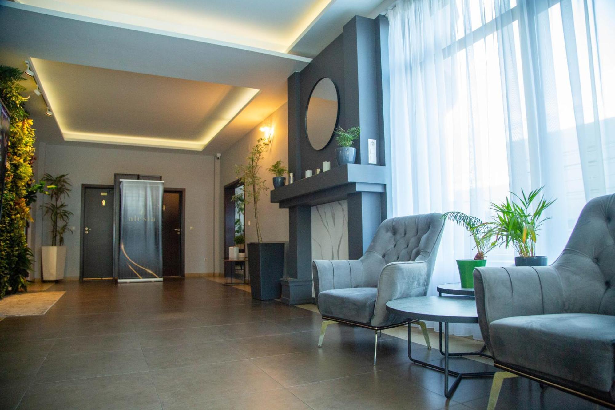 Hotel Restaurant Alesia Corunca Exterior photo